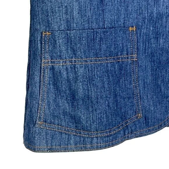 LEVI'S ORANGE TAB VINTAGE 70'S DENIM SINGLE BUTTON NOTCH COLLAR BLAZER JACKET - Picture 10 of 15